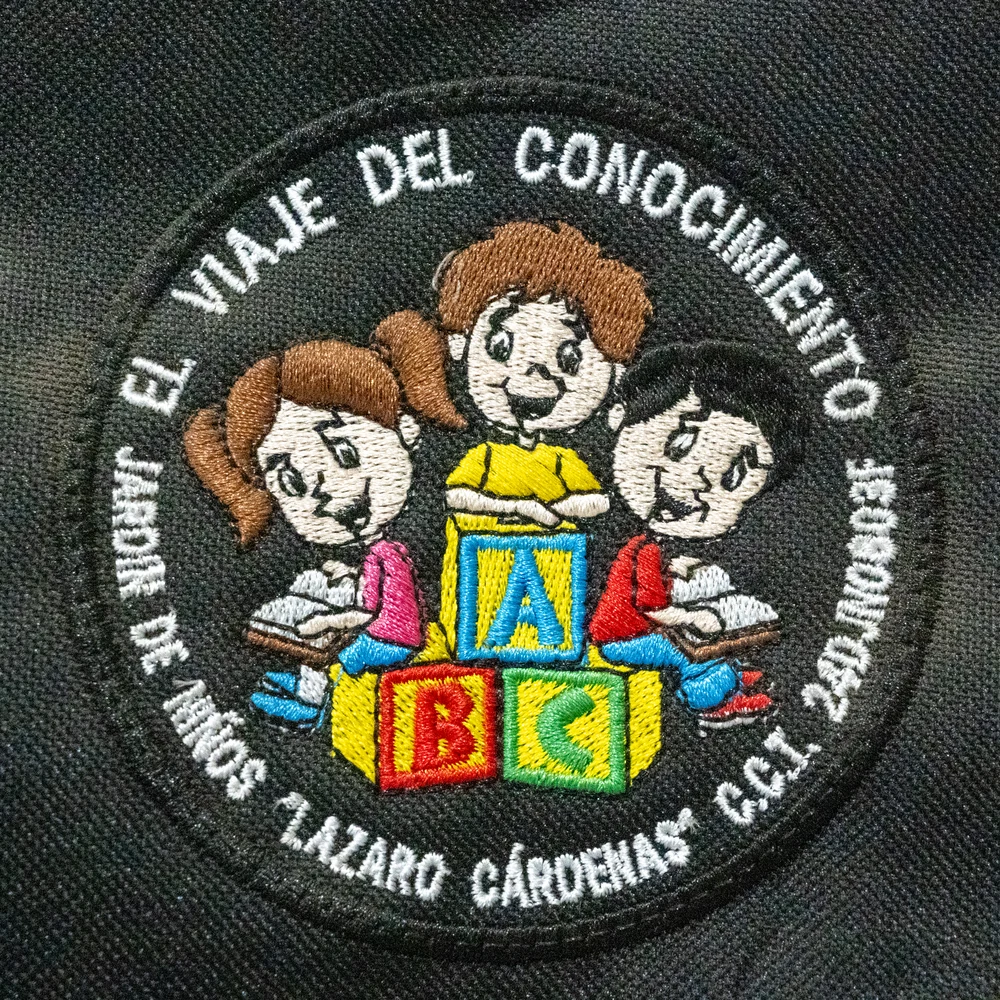Bordado en parche y playera