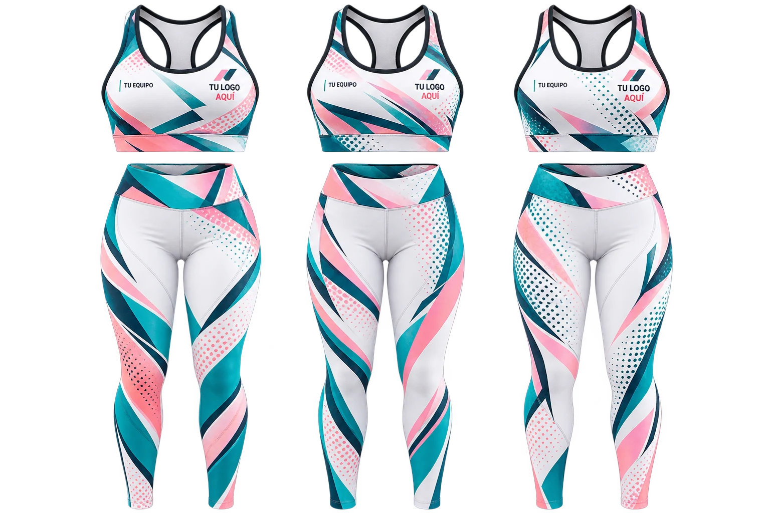 Conjunto deportivo femenil sublimado