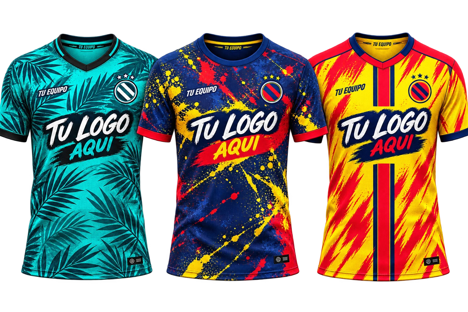 Playeras de soccer sublimadas