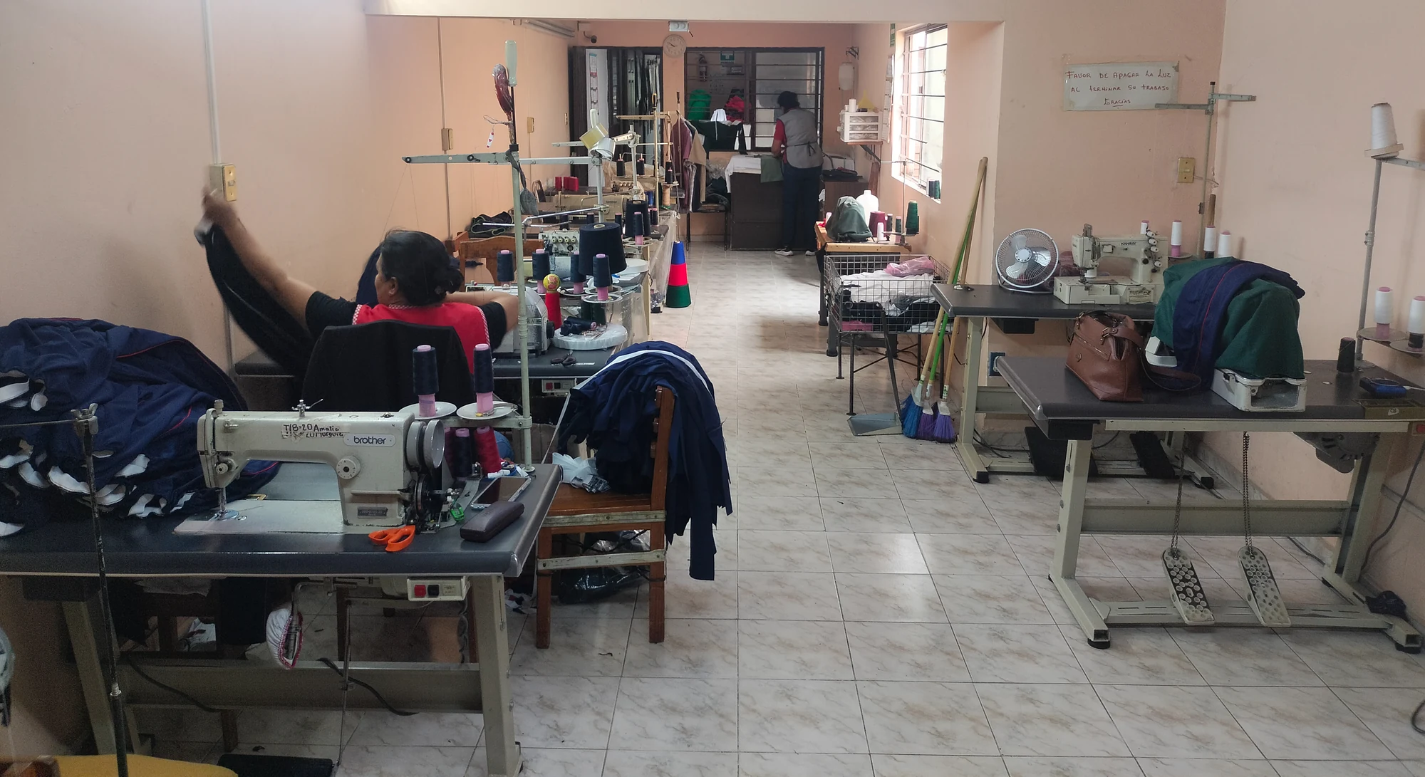 Taller de uniformes